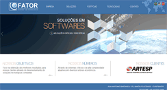 Desktop Screenshot of fatorconsult.com.br